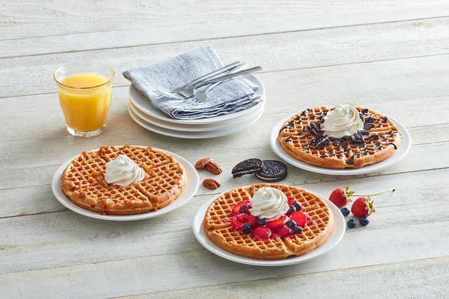 Indulgent Waffle Promotions