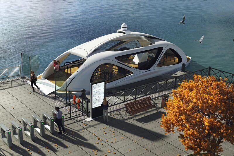 Ethereal Eco-Friendly Ferries