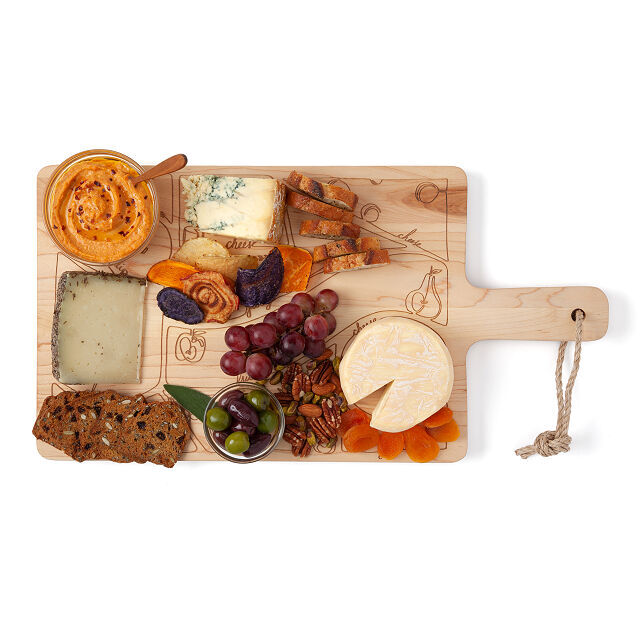Placement Diagram Cheese Boards