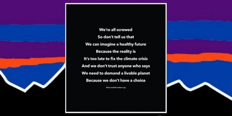Reversible Climate Crisis Poems