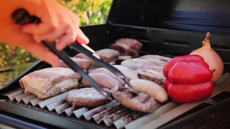 Easy-Cleaning BBQ Grill Grates
