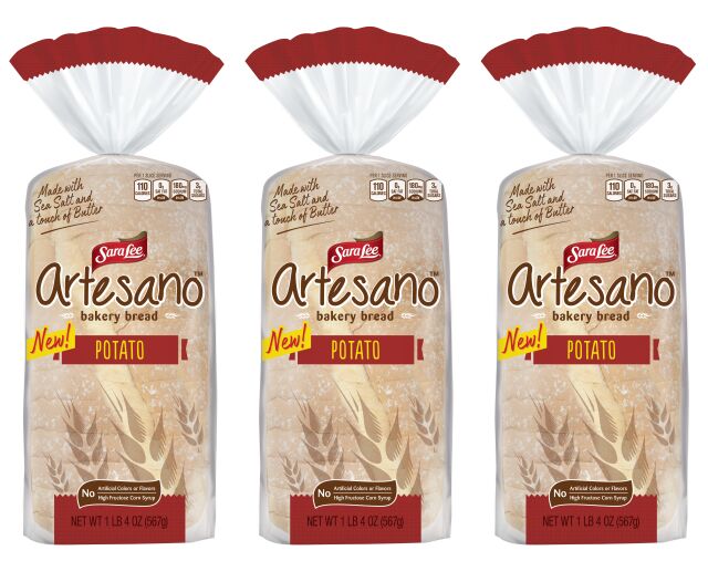Prepackaged Artisanal Potato Breads