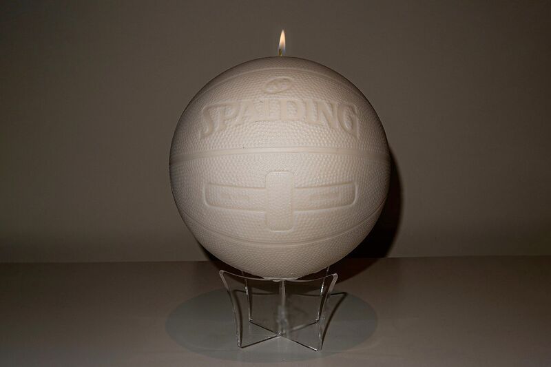 Hand-Poured Basketball Candles