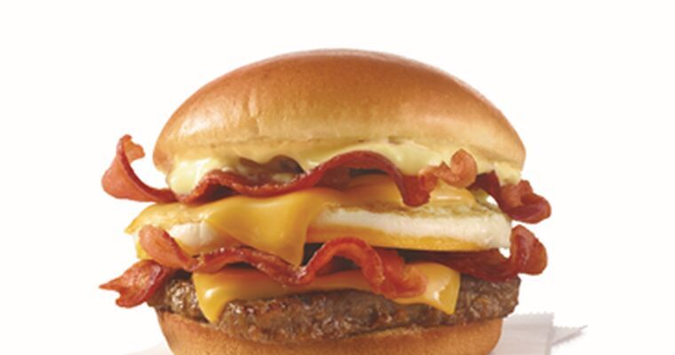 Bacon-Packed Breakfast Sandwich Promotions