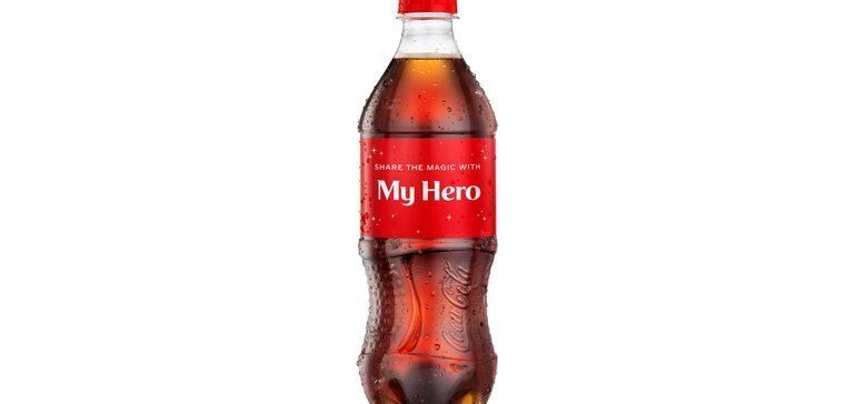 Hero-Saluting Soda Branding