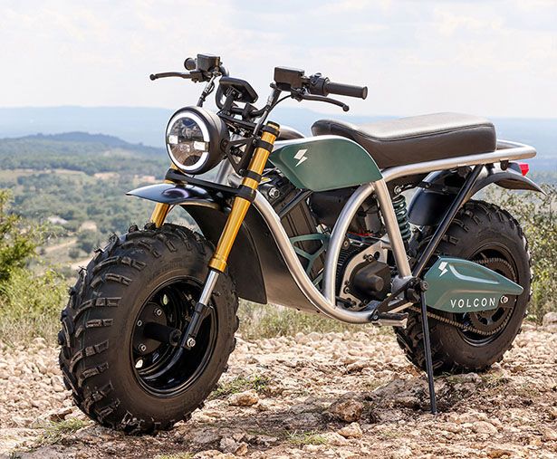 Rugged Electric Off-Road Motorcycles