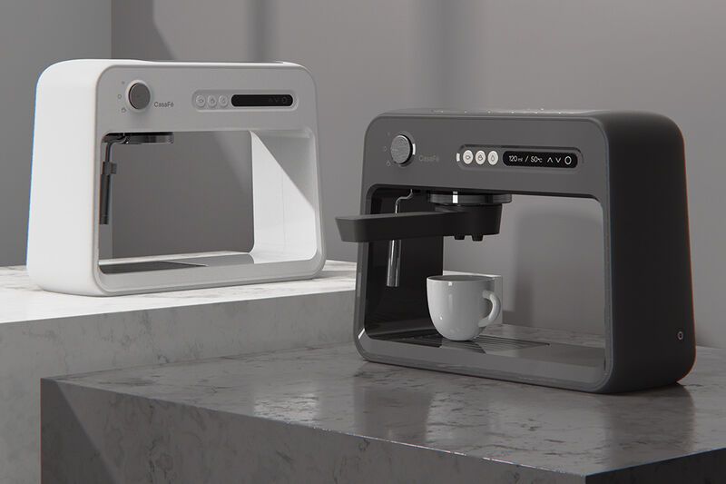 Open-Concept Coffee Makers