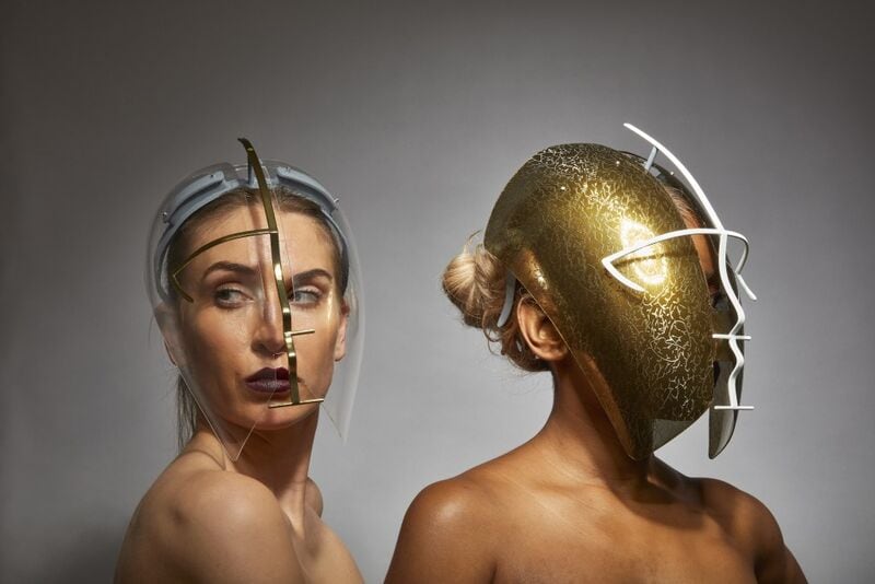 Sculptural Face Shields