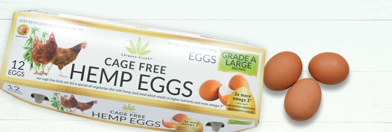 Omega-Rich Hemp Eggs