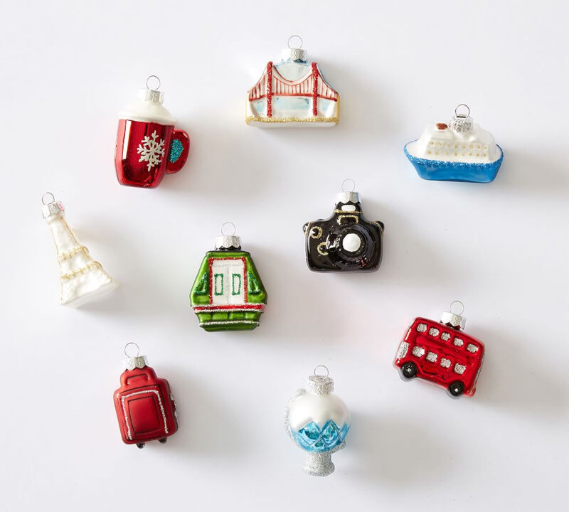 Festive Travel-Inspired Ornaments