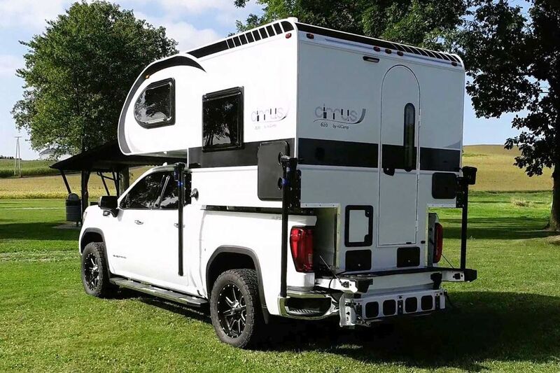 Well-Equipped Pickup Truck Campers