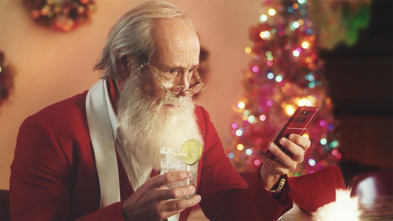 Forgiving Santa Claus Ads