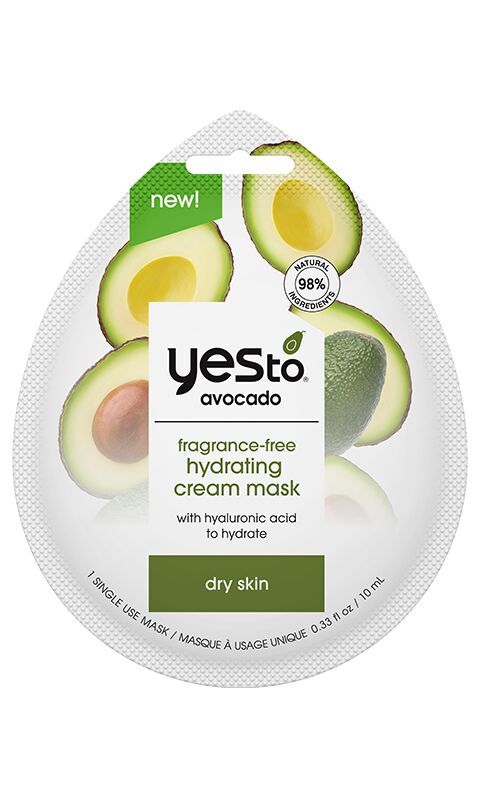 Single-Use Avocado Face Masks