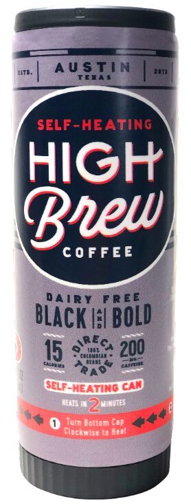 Self-Heating Canned Coffees