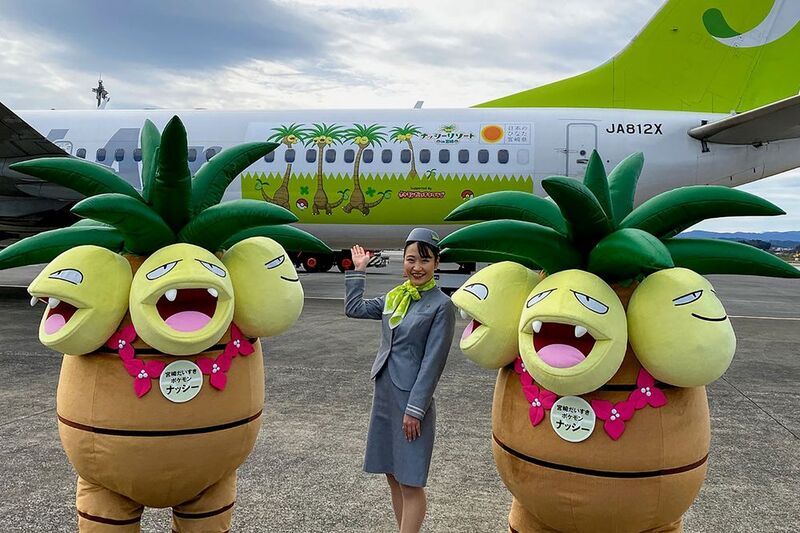 Anime Character-Themed Airplanes