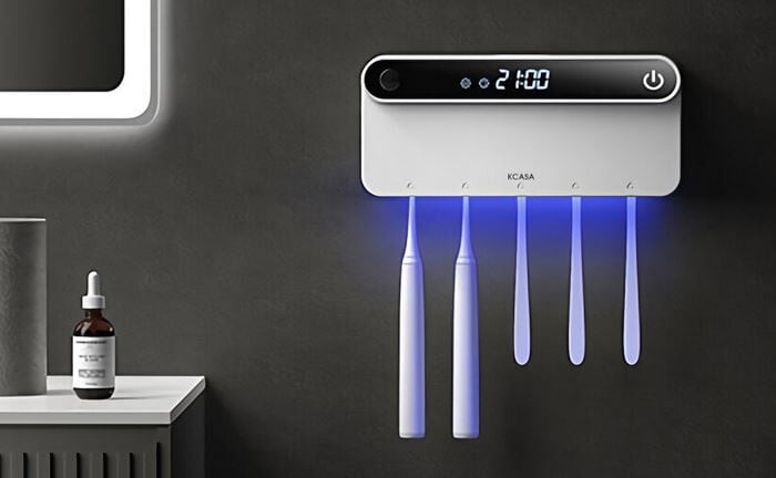 Germ-Killing Toothbrush Holders