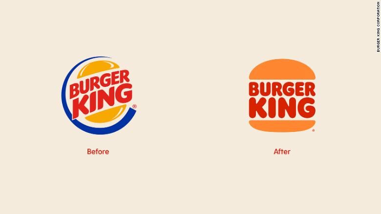 Updated QSR Burger Logos