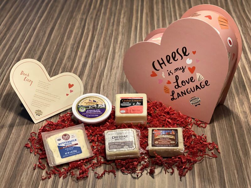 Heart-Shaped Cheese Gifts