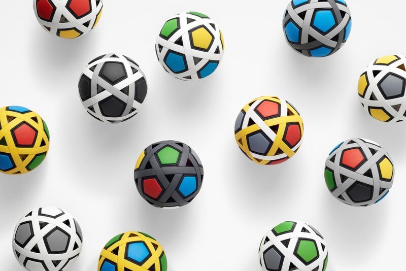 Flatpack Airless Soccer Balls