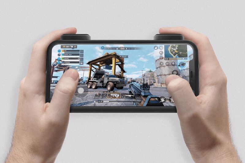 Minimalist Mobile Gamer Controllers