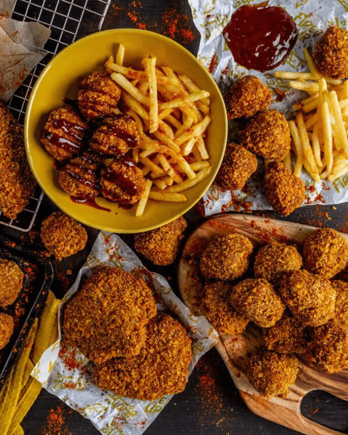 Deep-Fried Plant-Based Chicken Brands