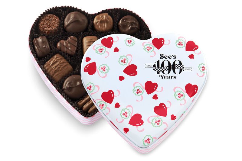 Retro Valentine's Chocolate Boxes