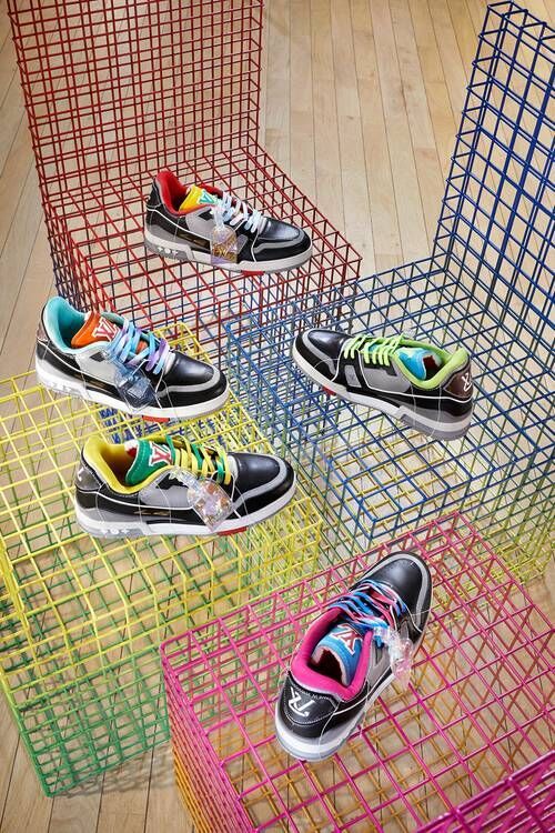 Upcycled Luxe Vibrant Sneakers