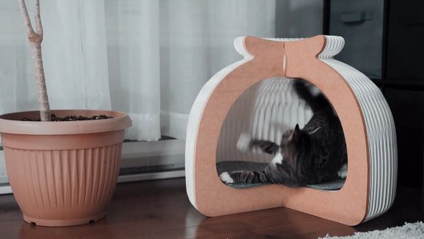 Collapsible Origami Pet Beds