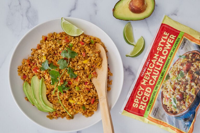 Spicy Riced Cauliflower Packets : Spicy Mexican-Style Riced Cauliflower