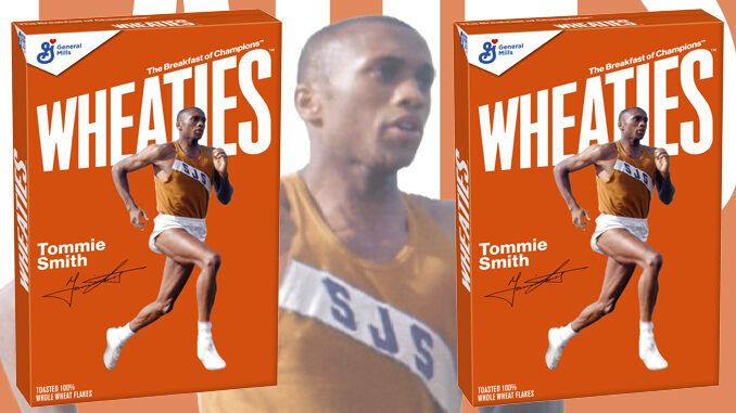 Track Star Cereal Boxes