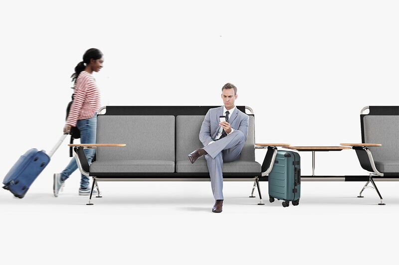 Modular Airport Terminal Seating