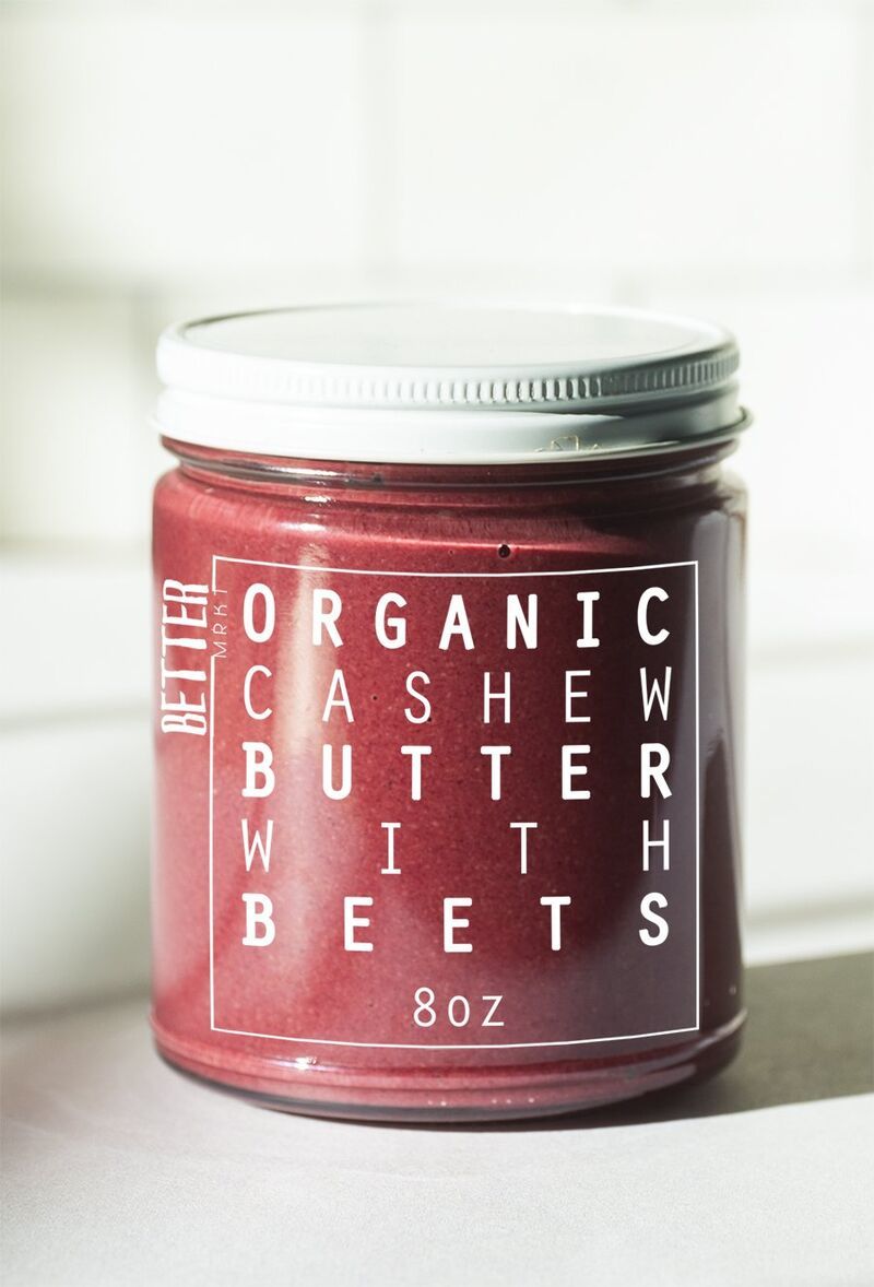 Beet-Infused Nut Butter Spreads