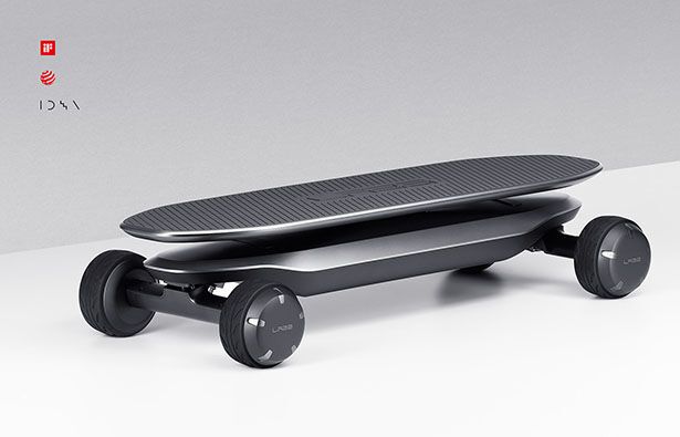Self-Stabilizing Electric Skateboards