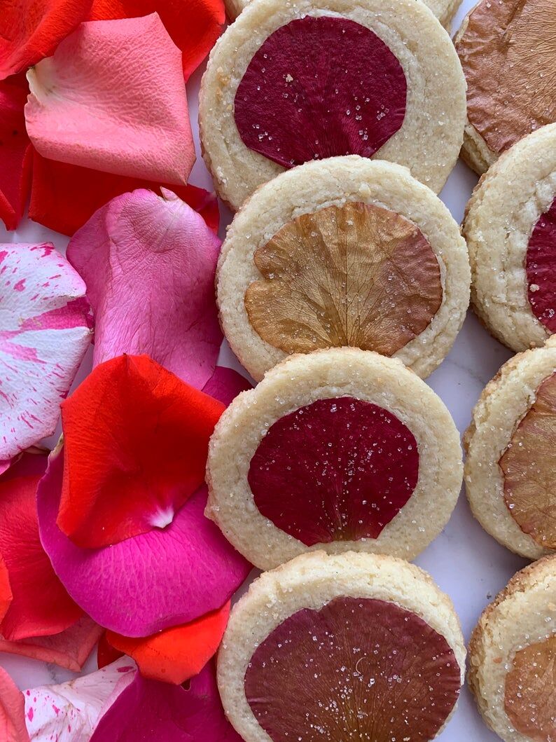 Botanical Shortbread Cookies