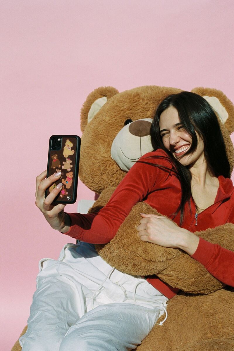 Adorable Bear-Themed Phone Cases