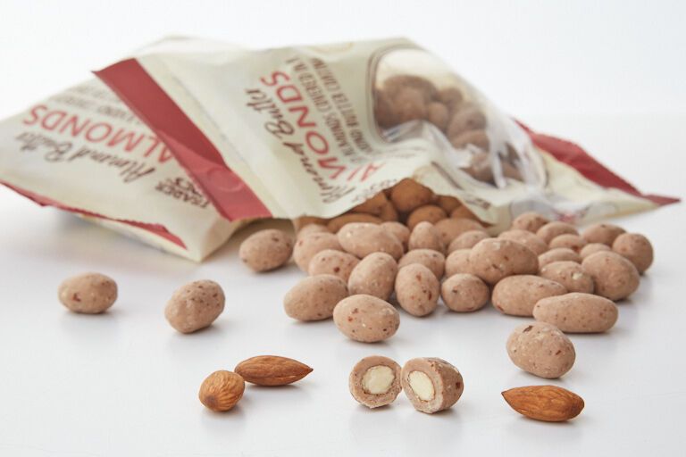 Almond Butter-Covered Almonds