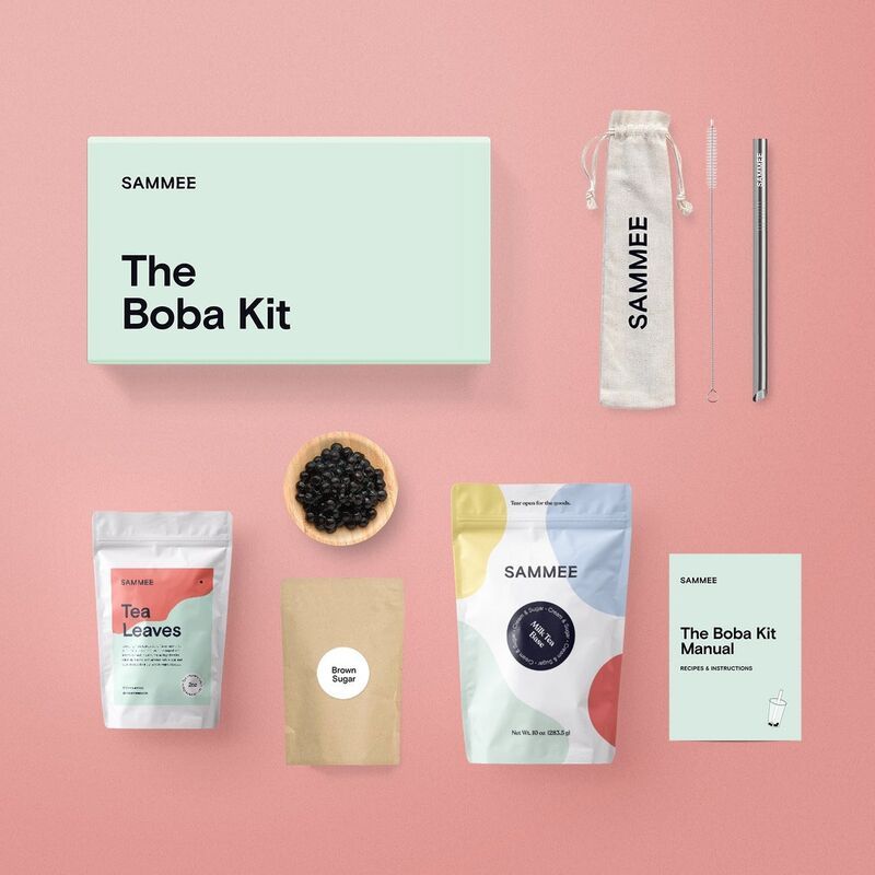 At-Home Bubble Tea Kits : Boba Kit