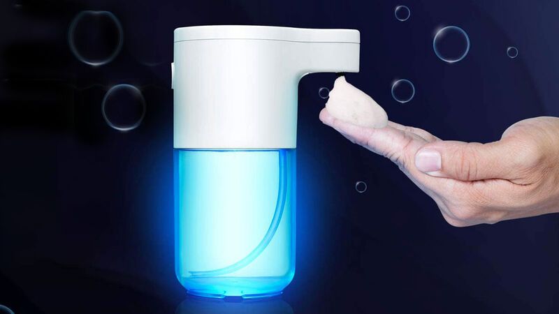 Light-Up Timer Soap Dispensers