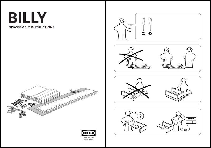 Furniture Disassembly Manuals