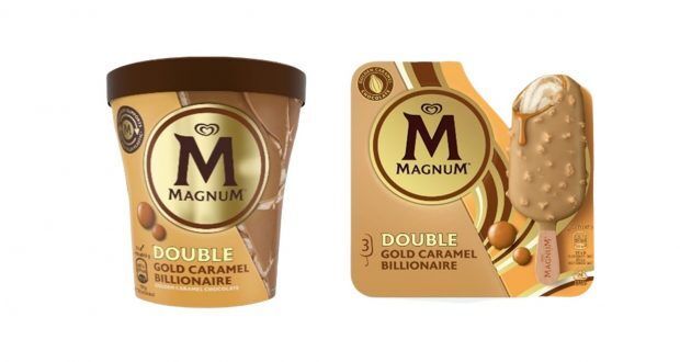 magnum ice cream gold