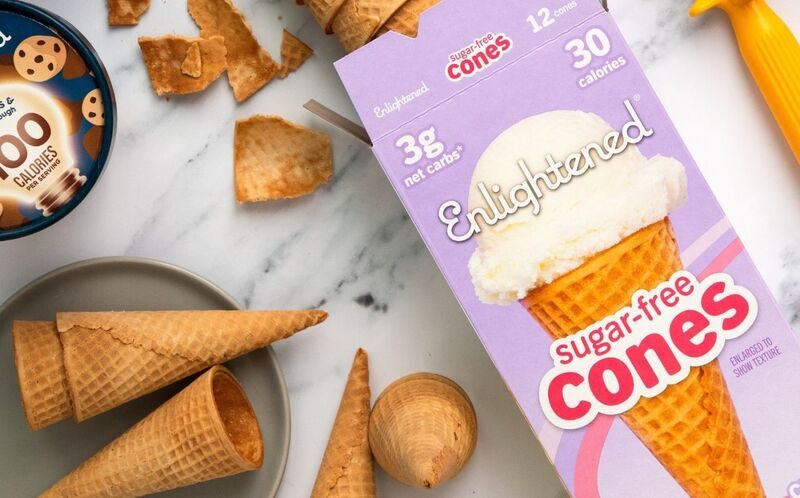 Low-Carb Ice Cream Cones