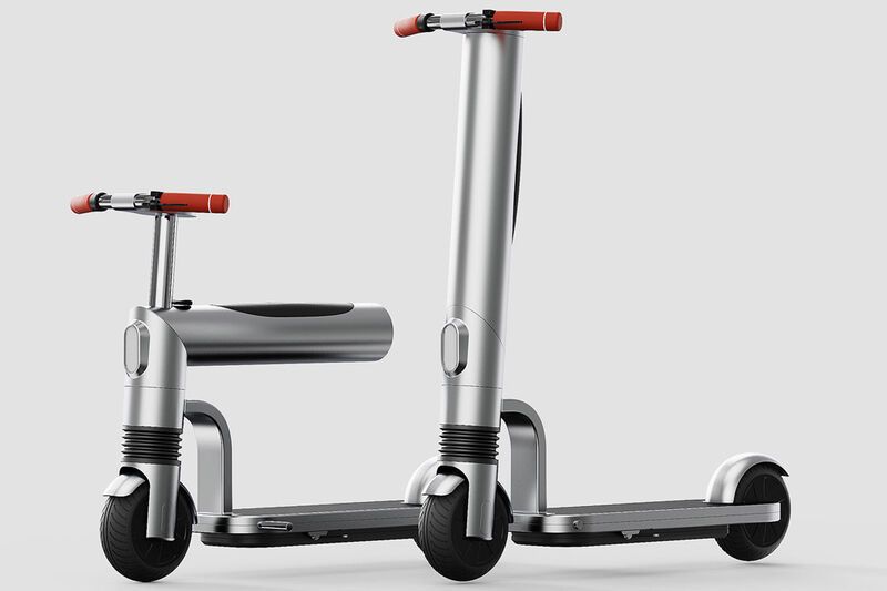 Adjustable Biometric Electric Scooters
