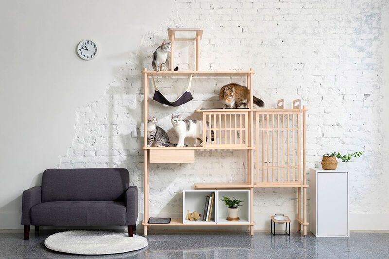Modular Feline Furniture Sets