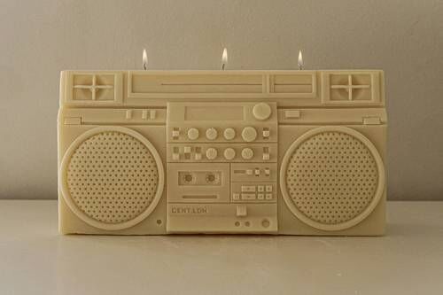 Boombox Structured Candles