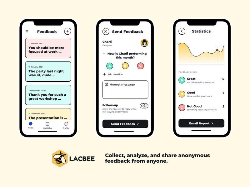 Anonymous Professional Feedback Apps