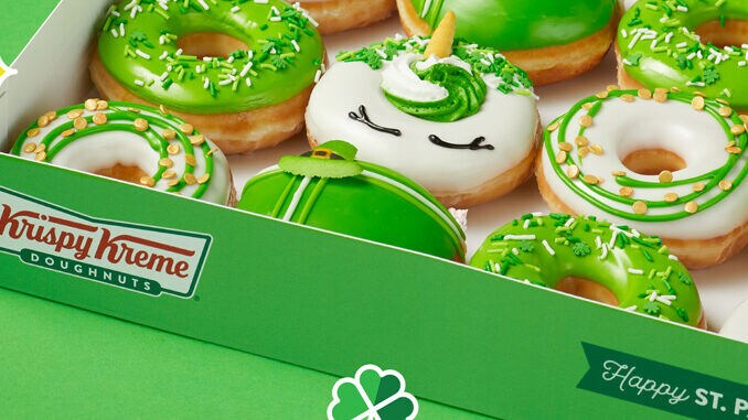 St. Patrick's Day-Themed Donuts