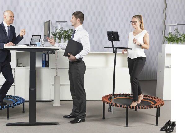 Dynamic Trampoline Desks