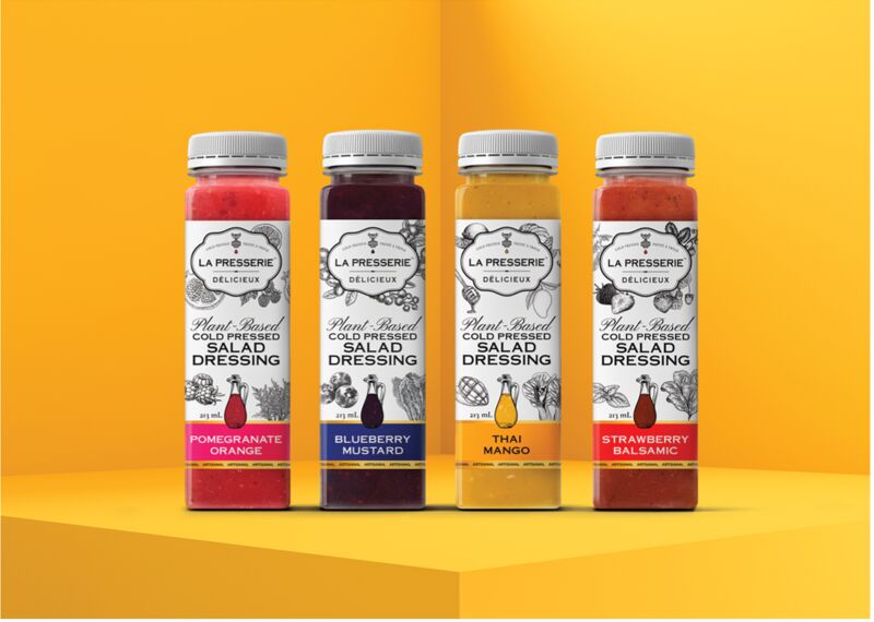 Cold-Pressed Salad Dressings