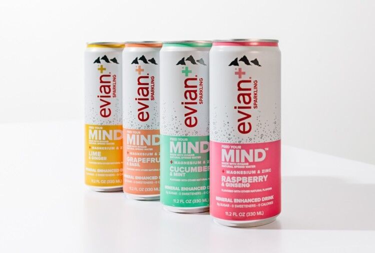 Functional Flavored Sparkling Canned Water