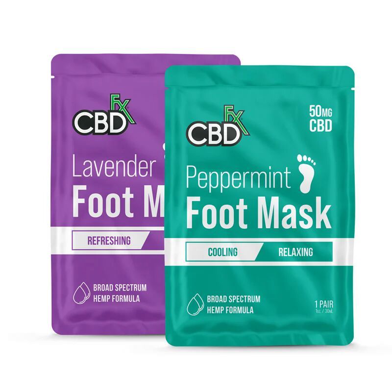 CBD-Infused Foot Masks
